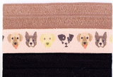 Mane Message hair ties dogs