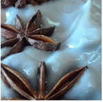 Anoush botanicals and organics Lavender Star Spa Soaps closeup