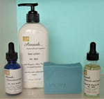 Anoush... botanicals and organics Beard & Shave Oil with Mr Big Personal Care set
