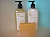 z gift set ~ bar soap, liquid soap and spa lotion... antoinette