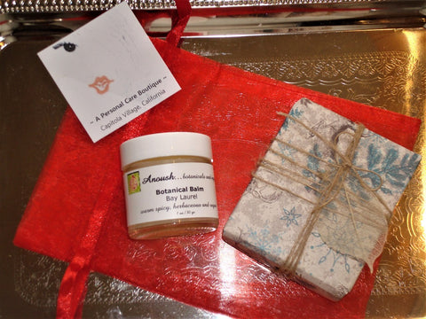 A Personal Care Boutique Gift Set Balm Soap laurel