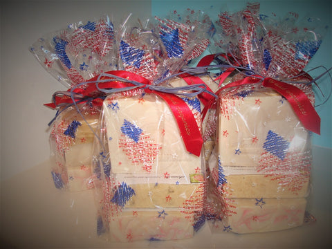 a gift set ~ a boutique soap bundle ~ red white & blue