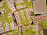 Anoush botanicals and organics Spa Soap Peachy Keen Bars gift wrapped