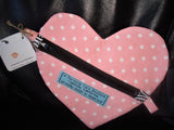 A Personal Care Boutique hand sewn heart pouch front