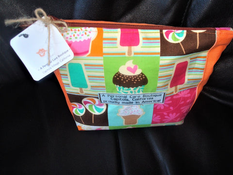A Personal Care Boutique bag cupcake ice cream trapezoid front