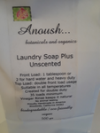 Anoush... botanicals and organics Natural Laundry Soap Plus