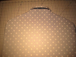 z wardrobe ~ clothing cover blue with polka dots and shabby chic floral