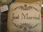 z pillow ~ just married